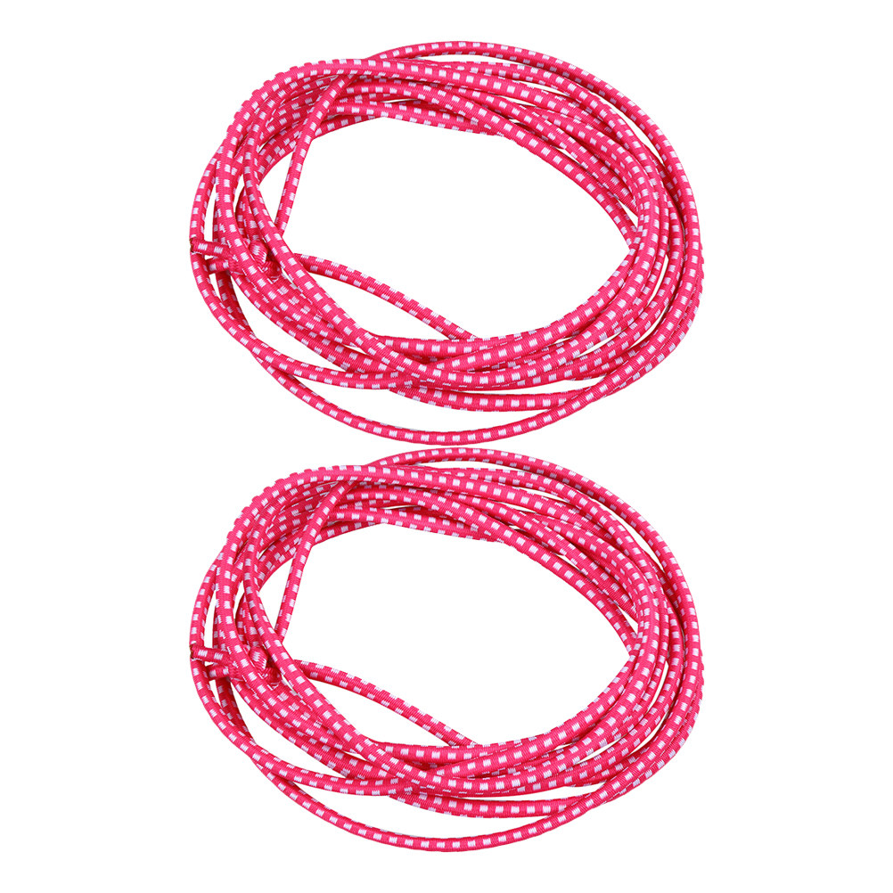 Jump Rope - 子供用縄跳びセット 2本セット。伸縮性のある縄跳びで、屋内・屋外でのフィットネストレーニングや家族での運動に最適。