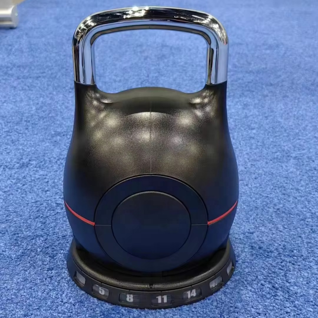 Dumbbell Set - 7種類の重さに調整可能なケトルベルグリップ、ダンベルウェイトセット、20kg（44ポンド）、家庭用ジムフィットネス機器、多目的トレーニングツール