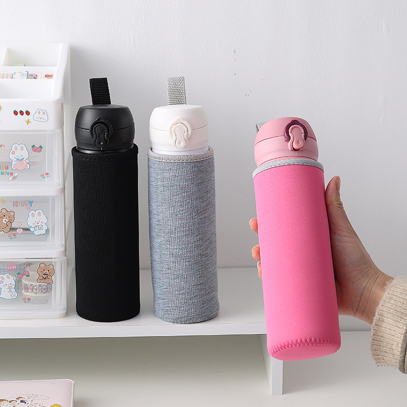 Sports Water Bottle Insulated - 750ML/1000ML/1500ML マグボトルカップケースバッグ水筒カバーバッグブラックボトルキャリア断熱バッグスポーツボトルカバー