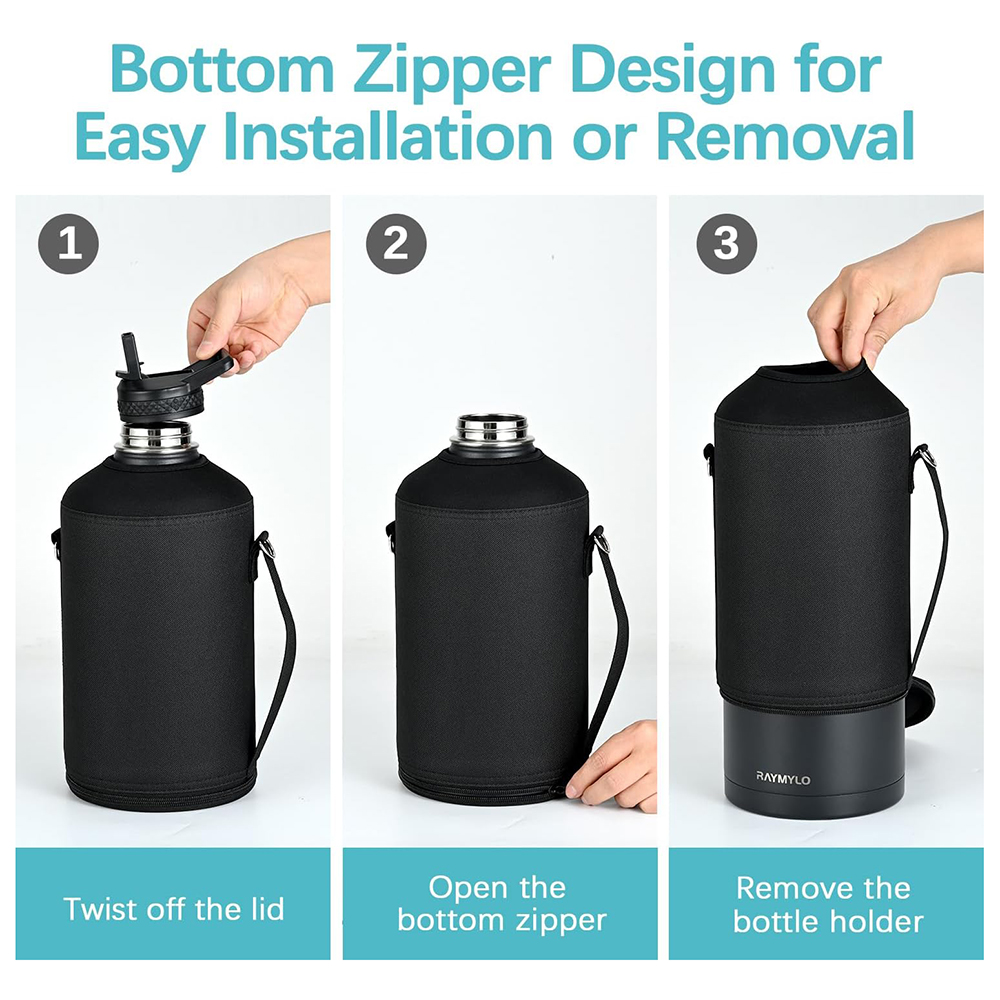 64オンス / 128オンス断熱スポーツウォーターボトルバッ - Sports Water Bottle Insulated のレビューと価格