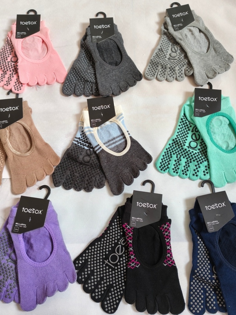 Toesox ヨガ 5 本指ソックス メンズ レディース プ - Yoga Mat のレビューと価格