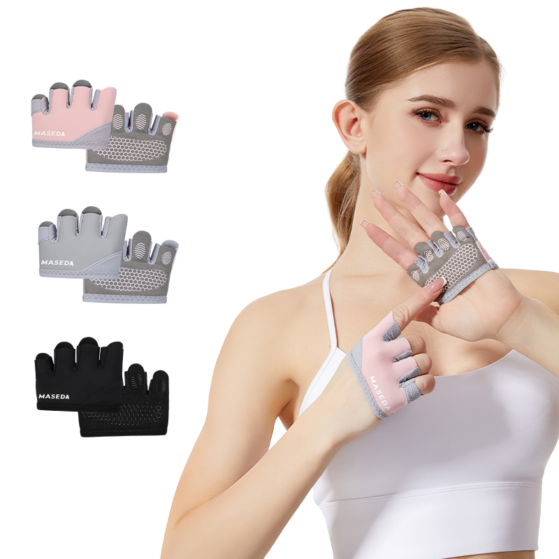 フィットネス用フィンガーレスグローブ：ピラティスやエアリアル - Yoga Mat のレビューと価格