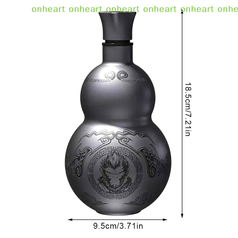 [C]悟空テーマひょうたん型500mlウォーターボトル保温カ - Sports Water Bottle Insulated のレビューと価格