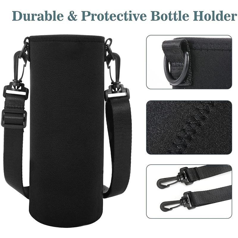 420-1500ml ネオプレン製ボトルポーチ、スリーブカバ - Sports Water Bottle Insulated のレビューと価格