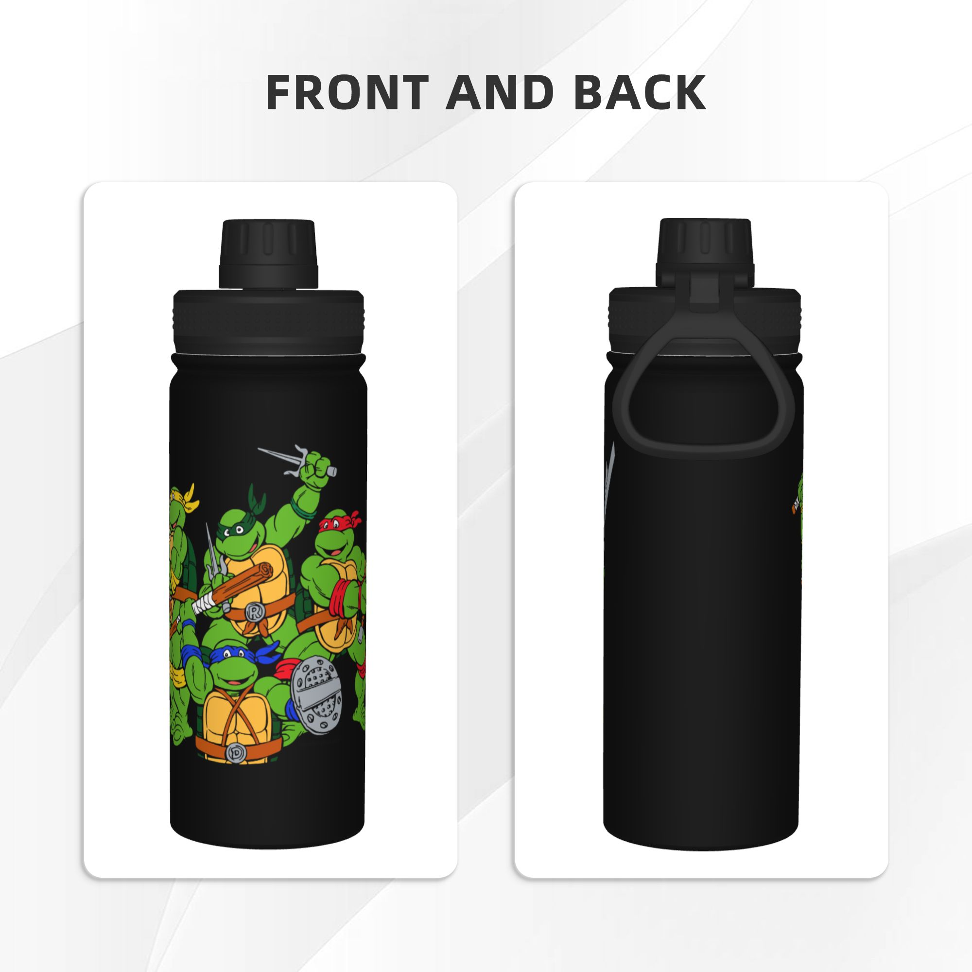 カートゥーン忍者タートルズ 18オンス スポーツ断熱ケトル  - Sports Water Bottle Insulated のレビューと価格