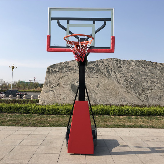 高さ調節可能なバスケットボールフープシステムを備えた可動式バ - Basketball Hoop のレビューと価格