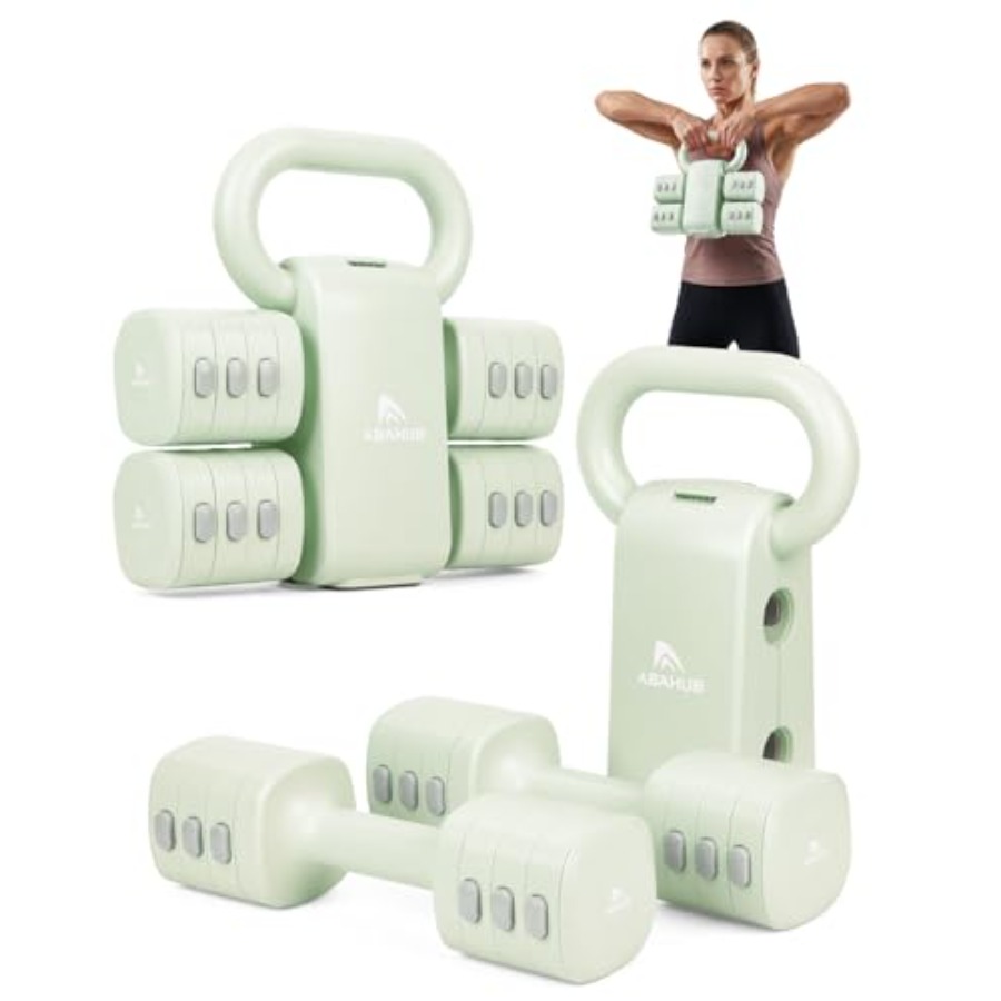 ホームジムダンベルセット：4-in-1調整可能なウェイト、ケ - Dumbbell Set のレビューと価格