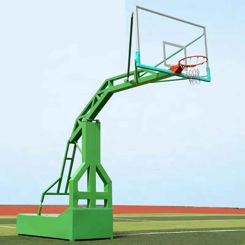 ガラス製バックボード屋外バスケットボールフープポスト屋内ポー - Basketball Hoop のレビューと価格