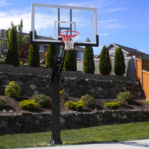 プロ仕様埋め込み式バスケットゴール 屋外カスタムバスケットゴ - Basketball Hoop のレビューと価格